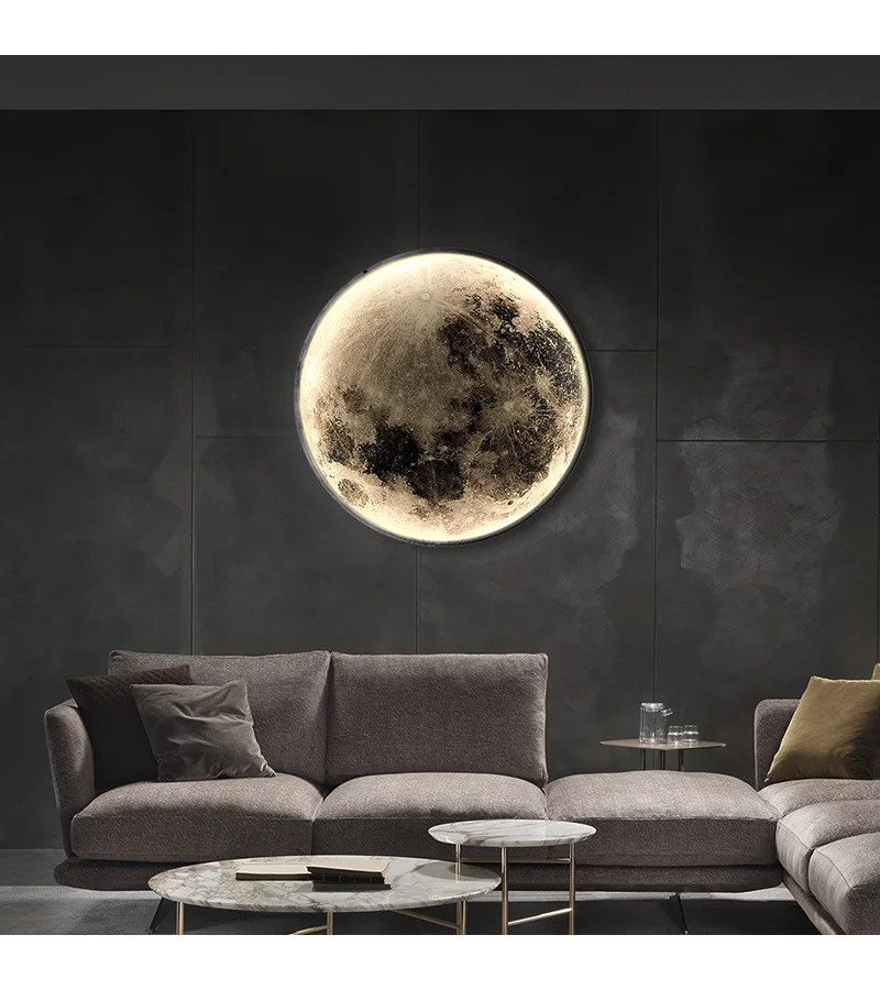 Бра Romin Wall Moon (чорний)