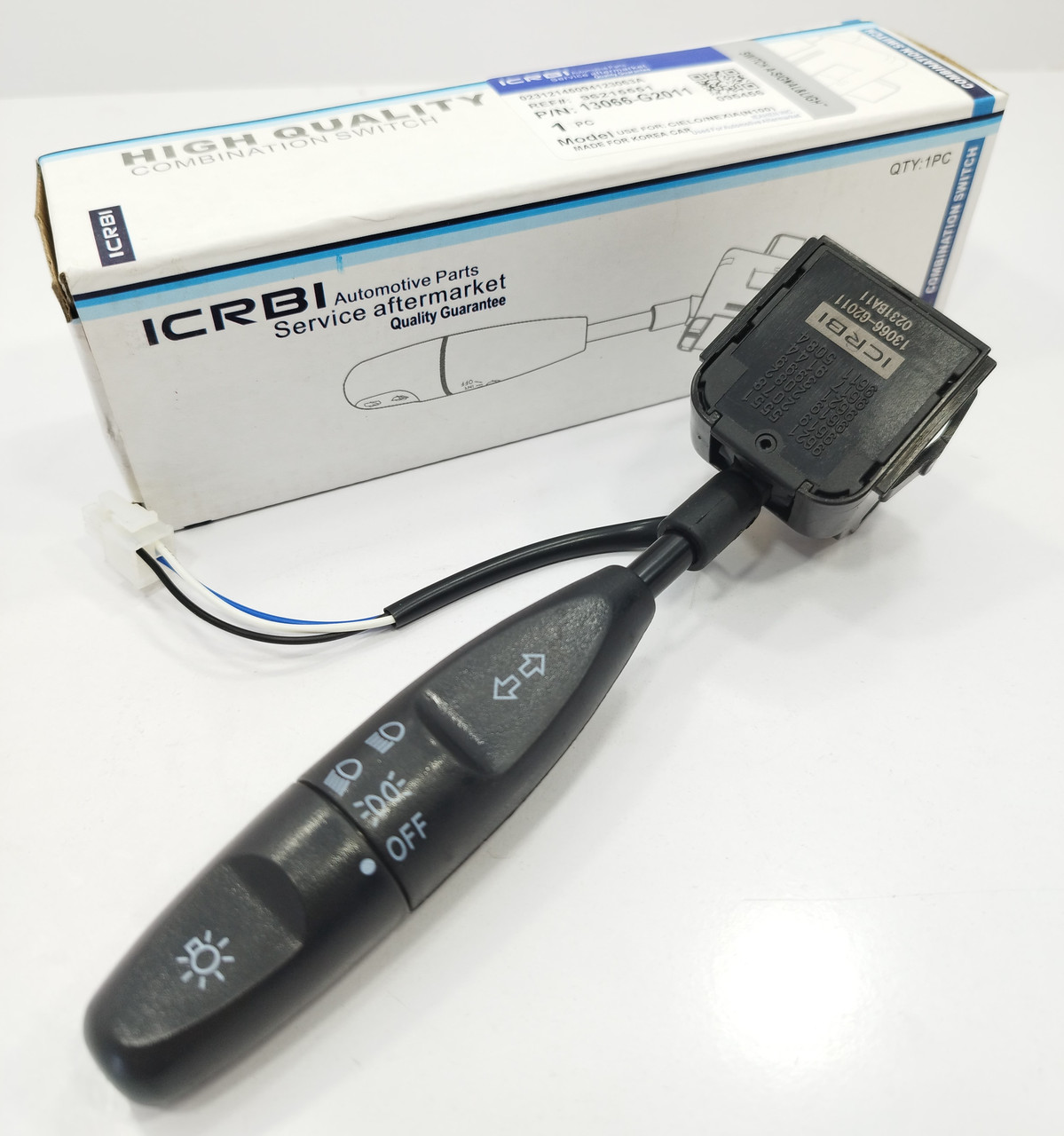 Перемикач повороту та світла Нексія CRB Корея, фото 1