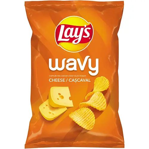 Купить Чипсы Lays Cheese Wavy 130g, цена 119 ₴ — Prom.ua (ID#1641691598)