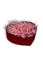 Наповнювач для подарункових коробок 50 грам (рожевий)