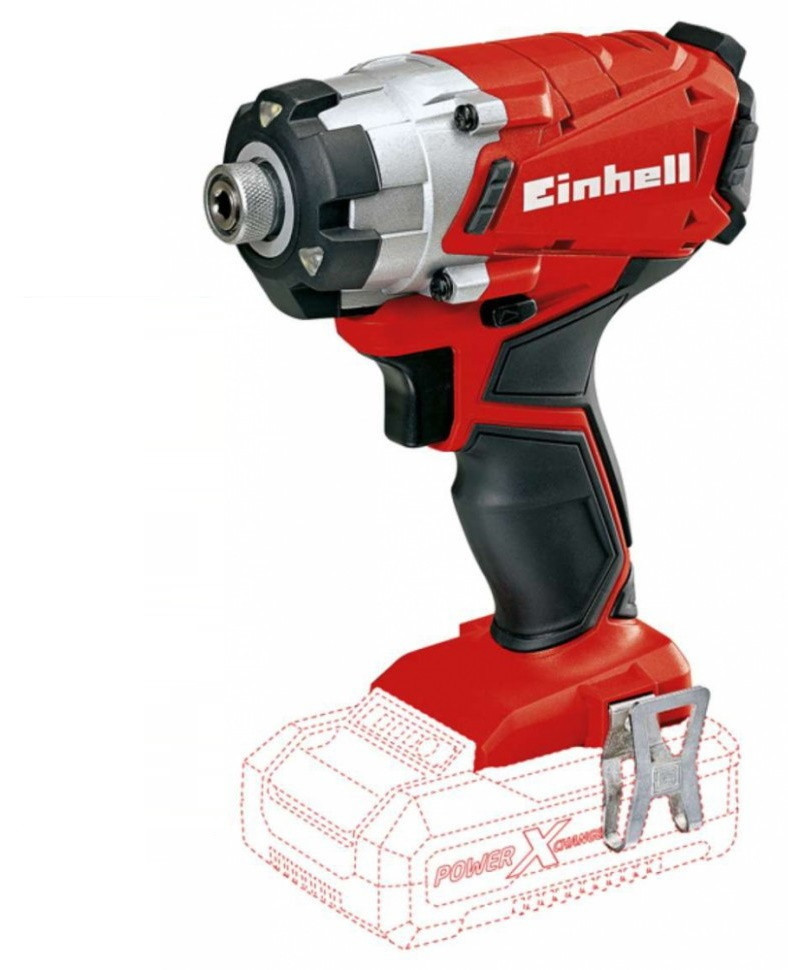 Гвинтоверт ударний акумуляторний 18В 140Нм Einhell X-Change TE-CI 18/1 Li Solo Тушка
