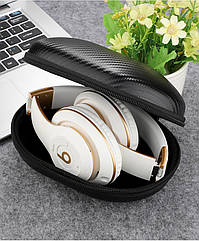 Чохол для навушників Карбон 17*13*8 см. Кейс для складаних навушників