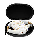 Чохол для навушників Карбон 17*13*8 см. Кейс для складаних навушників, фото 7