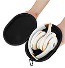 Чохол для навушників Карбон 17*13*8 см. Кейс для складаних навушників, фото 4