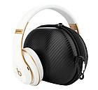 Чохол для навушників Карбон 17*13*8 см. Кейс для складаних навушників, фото 9
