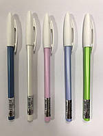 Ручка масляная Economix Pearl 0,7 синяя