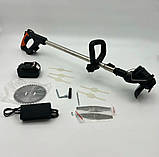 Акумуляторний триммер-газонокосарка 2акб 21V 4Ah, фото 2