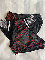 Мужскі плавки , чорні з візерунком . розміри 48-50.