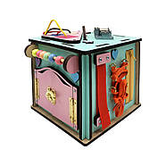 Розвивальна іграшка Бізікуб Temple Group TG286478 15х15х15 см Бірюзовий, фото 2