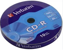 CD-R Verbatim 52x 700mb extra bulk(10)