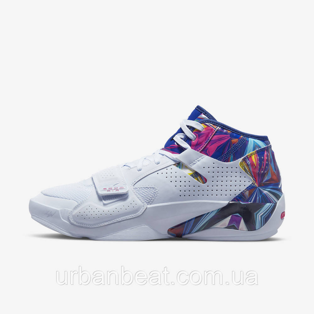 Чоловічі баскетбольні кросівки Jordan Zion 2 Grey/Blue, фото 1