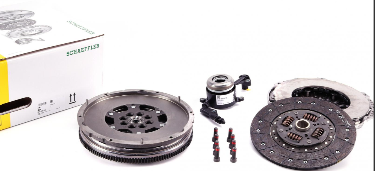 Комплект зчеплення з двомасовим маховиком LUK 600020200 VW CRAFTER 2,5TDI 06-, фото 1