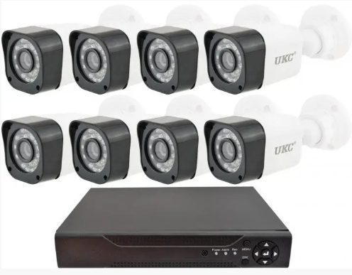 Комплект відеоспостереження на 8 камер DVR Kit D001-8CH, відеореєстратор із системою відеоспостереження