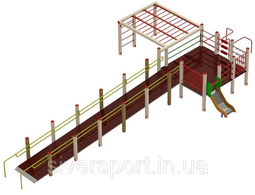 Гімнастичний комплекс для дітей з ОФП SiverSport KID791, фото 1