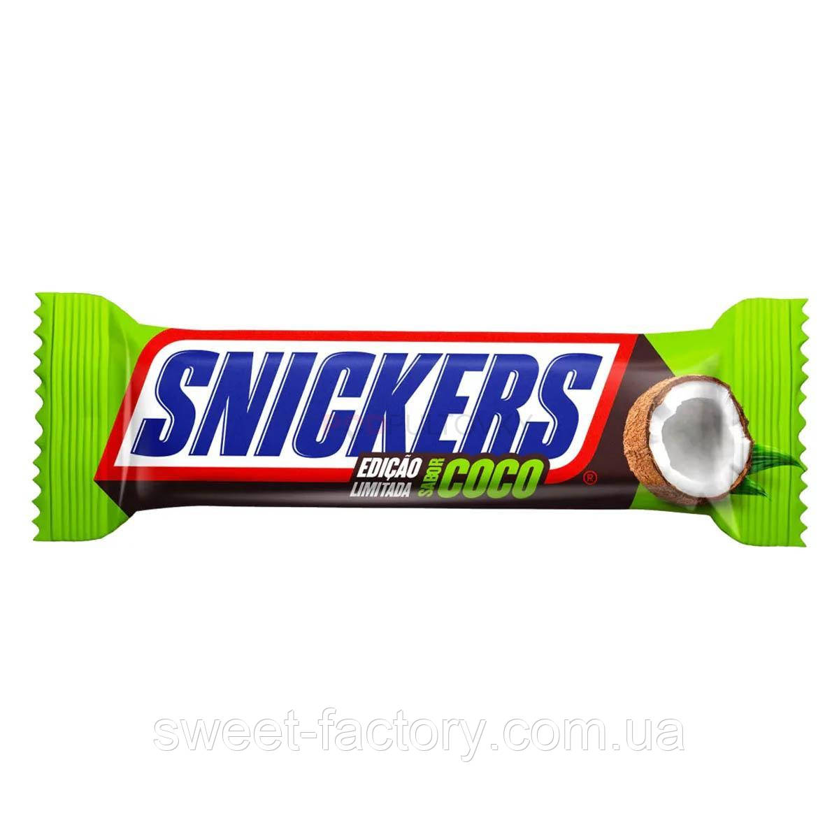 Батончик Snickers Coco Кокос 42g (ID#1871786617), цена: 149 ₴, купить ...
