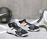 Чоловічі баскетбольні кросівки Jordan Zion 2 White/Black, фото 2