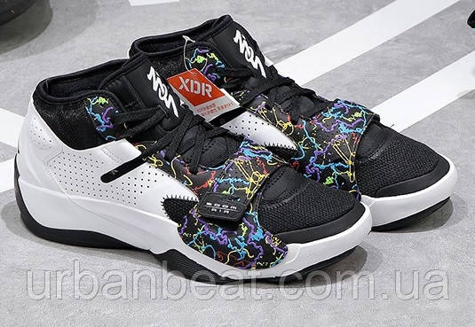Чоловічі баскетбольні кросівки Jordan Zion 2 White/Black, фото 1