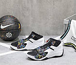 Чоловічі баскетбольні кросівки Jordan Zion 2 White/Black, фото 6