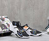 Чоловічі баскетбольні кросівки Jordan Zion 2 White/Black, фото 5