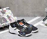 Чоловічі баскетбольні кросівки Jordan Zion 2 White/Black, фото 4