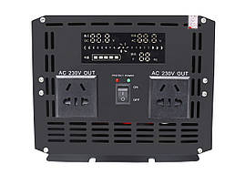Інвертор із чистою синусоїдою PS-10000W 48 DC - 230 AC, перетворювач напруги, фото 4