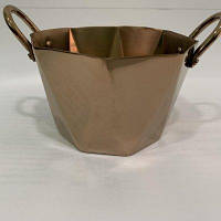 Відерце для подачі снеків бронзового кольору V 0,9 л ( шт )