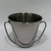 Відерце для подачі снеків срібне V 0,3 л ( шт )
