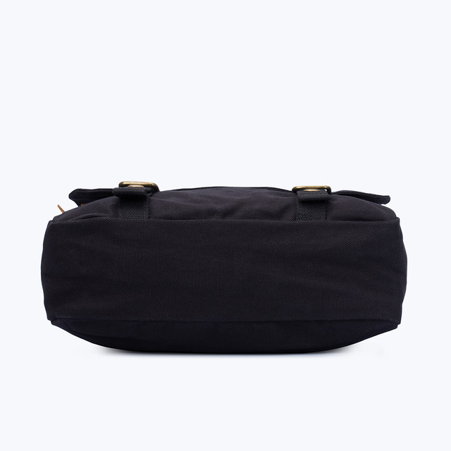 Фото сумка чоловіча S.c.cotton месенджер через плече чорний