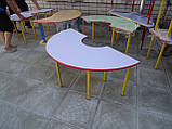 Стіл для дитячого садка "Півколо", фото 2