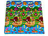 Дитячий двосторонній килимок Зайчик15/Парк69 200x180x0.5 см +сумка, фото 2
