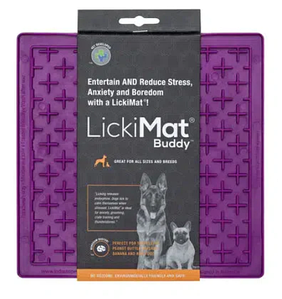 Килимок для повільного годування собак | Lickimat Buddy 20 см х 20 см