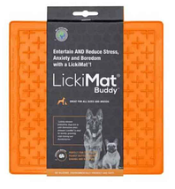Килимок для повільного годування собак | Lickimat Buddy 20 см х 20 см, фото 4
