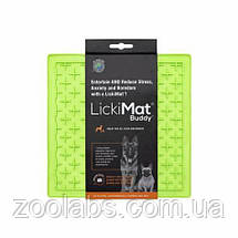 Килимок для повільного годування собак | Lickimat Buddy 20 см х 20 см, фото 5