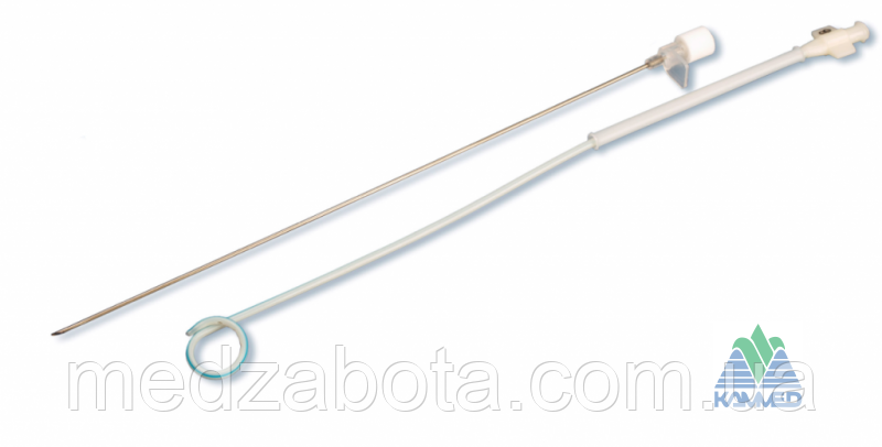 Катетер-дренаж на голці Хіба Fr10, фото 1