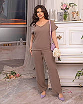 Костюм брючний прогулянковий БАТАЛ, фото 2