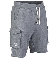 Шорты US COTTON Тактические SWEATSHORTS (Серые) MIL-TEC размер 2XL 11473508