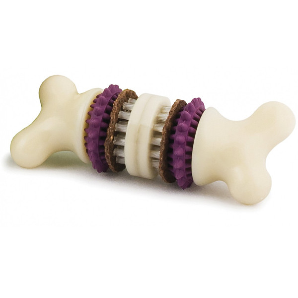 Жувальна іграшка з ласощами для собак PetSafe Busy Buddy Bristle Bone (129696)