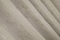 Шторна тканина льон мармур Pavliani. Колір сіро-бежевий