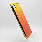 Чохол накладка Silicon Crystal для iPhone XS Max Yellow, фото 3