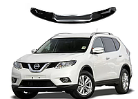 Дефлектор капота мухобойка на Nissan X-trail T32 / Rogue 2014- 2021 (нісан ріг ікс трейл) EuroCap