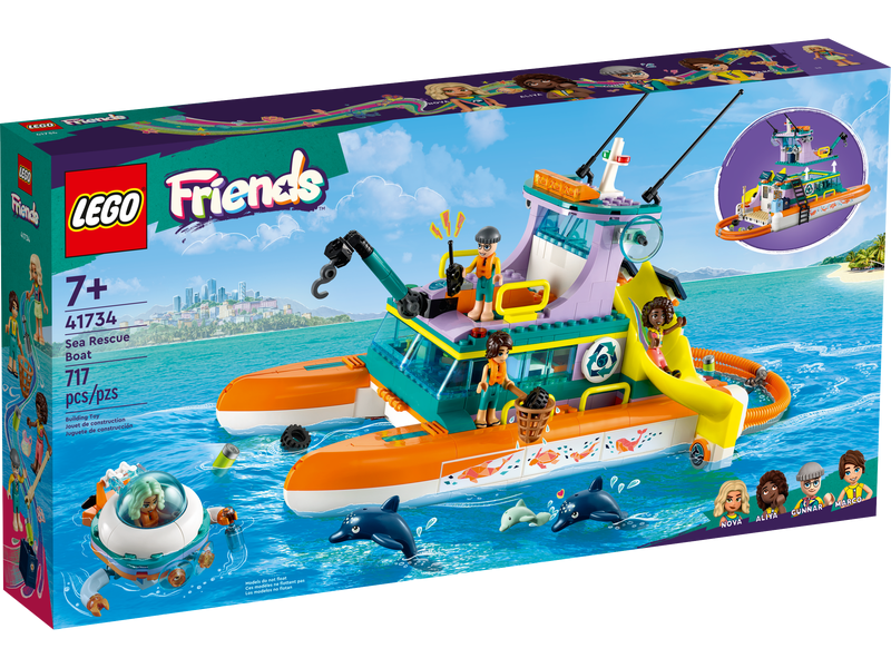 Lego Friends Човен морської рятувальної бригади 41734, фото 1