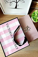 Подарочная Коробка + Пакет Victoria's Secret , Подарочная коробка Віктория Сикрет (глянцевая)