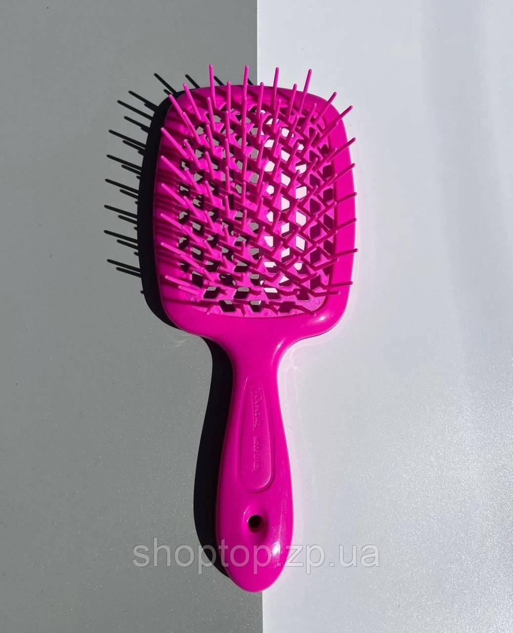 Гребінець для волосся Superbrush від Janeke, малиновий