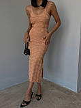 Сукня сарафан літній трикотажний, фото 4
