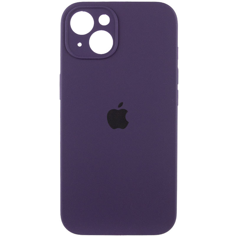 Чохол Silicone Case Full Camera Protective (AA) для Apple iPhone 14 (6.1") Фіолетовий / Elderberry, фото 1
