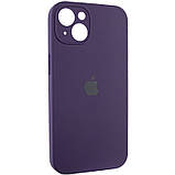 Чохол Silicone Case Full Camera Protective (AA) для Apple iPhone 14 (6.1") Фіолетовий / Elderberry, фото 2