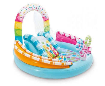 Дитячий надувний центр басейн Candy Fun (57144)