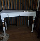 Консольний стіл  з ящиком, фото 3