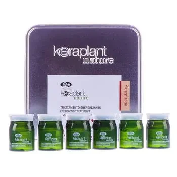 Лосьйон проти випадіння волосся Lisap Keraplant Energizing treatment, 6х8мл