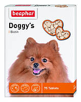 Доггис Биотин Doggy's Biotin Beaphar лакомство для собак, 75 табл